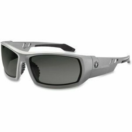 ERGODYNE Glasses, W/Fog-Off, Safety, Gy EGO50133